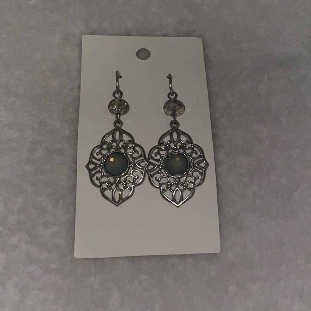 Silver Hook Earrings